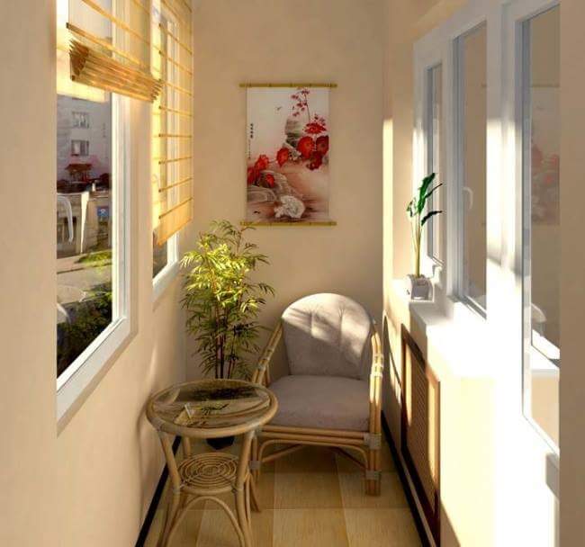 rattan Balcony furniture