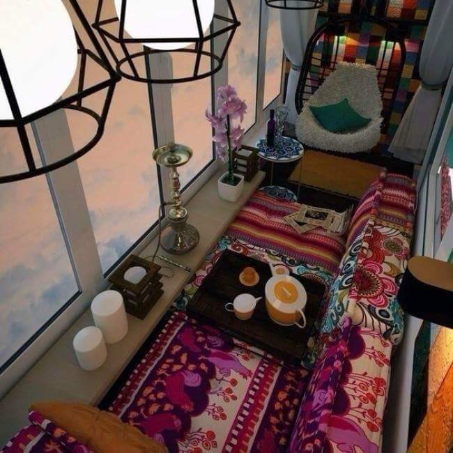 comfort Balcony Furniture idea