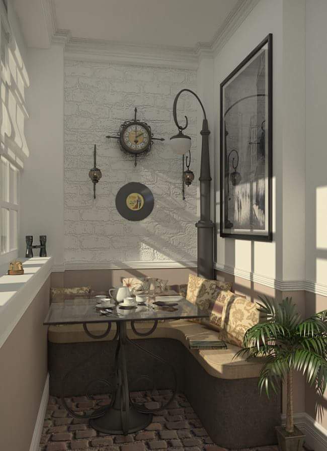 Balcony Furniture sofa design