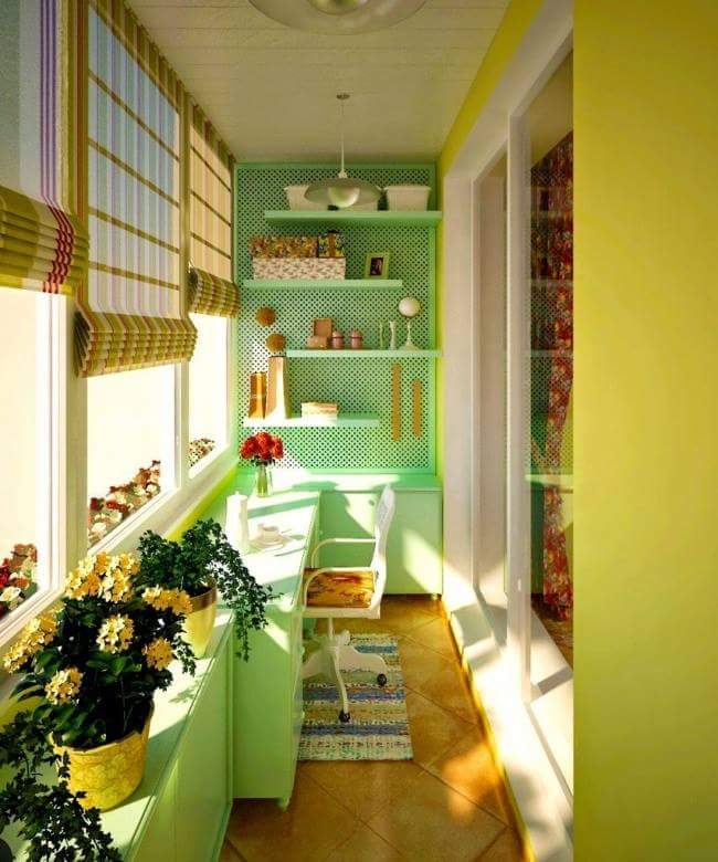 Pretty Balcony decorating idea