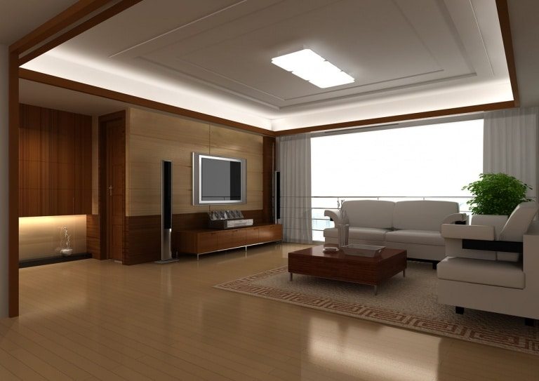 Modern living rooms