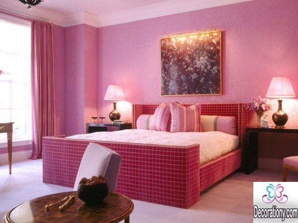 pink bedroom