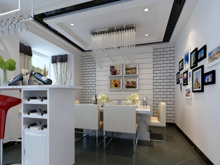 White kitchen beautiful design