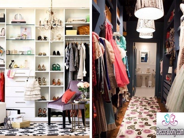 the closet