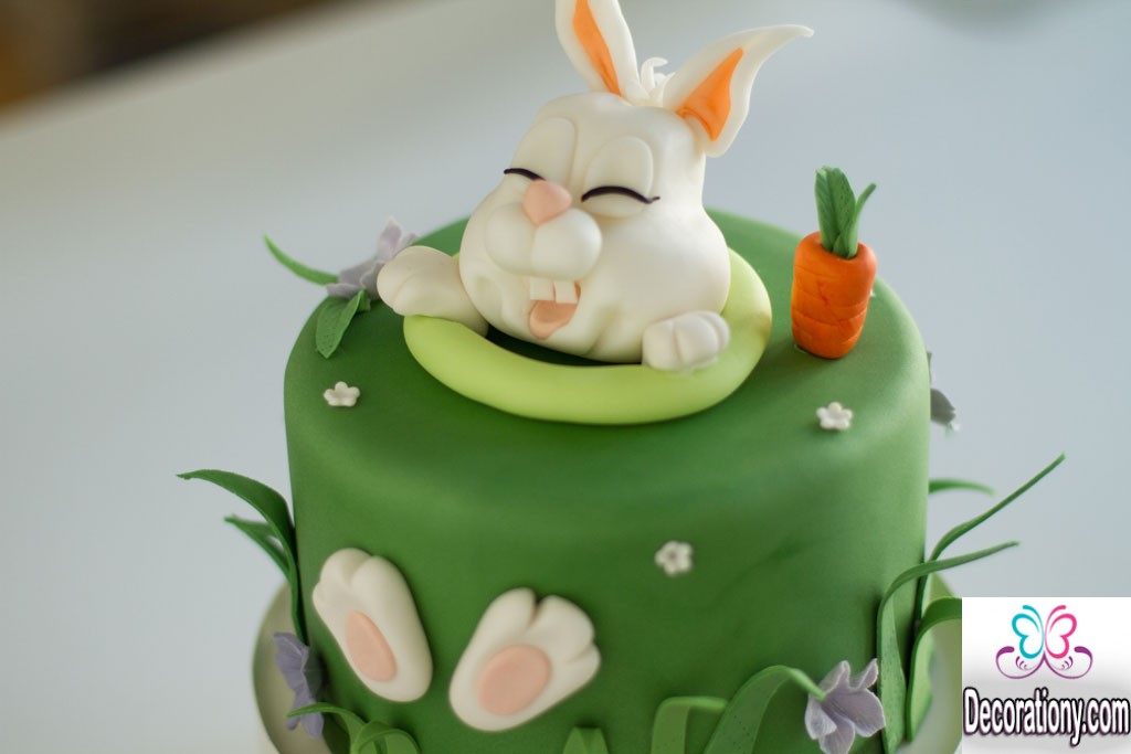 funny easter cake