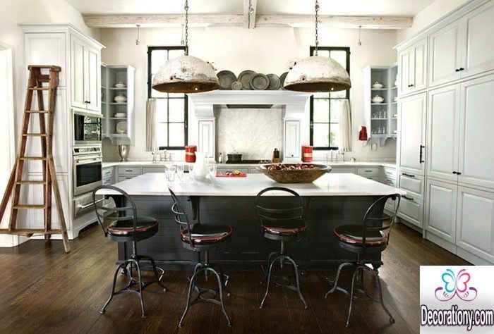 20 White Kitchens With Dark Floors Ideas | Decor Or Design