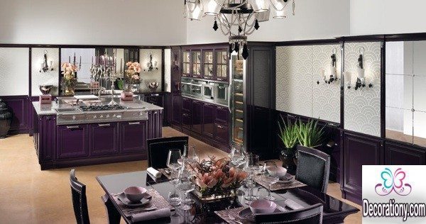 purple kitchen ideas