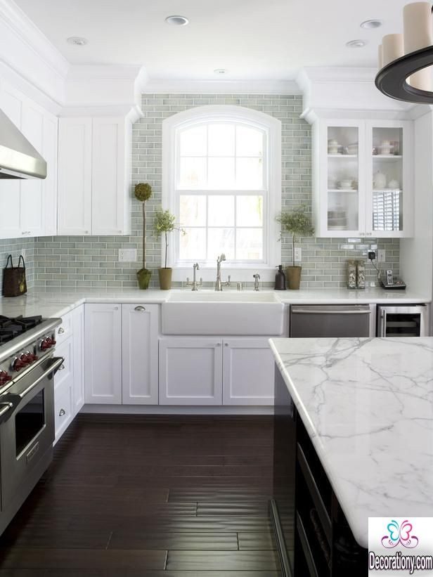 20 White Kitchens With Dark Floors Ideas | Decor Or Design