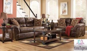leather La-Z-Boy furniture