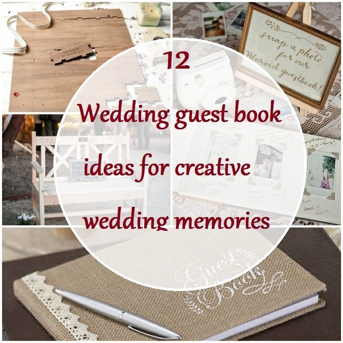 12 Wedding guest book ideas for creative wedding memories | Decor Or Design