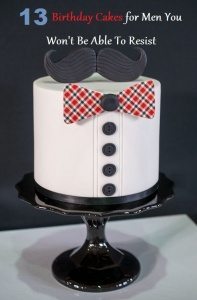 beautiful birthday cakes for men