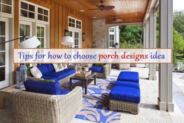 porch furniture ideas