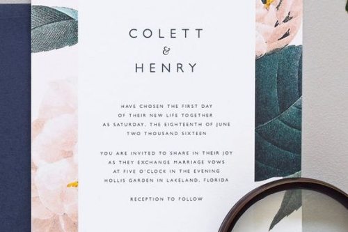 wedding invitation words