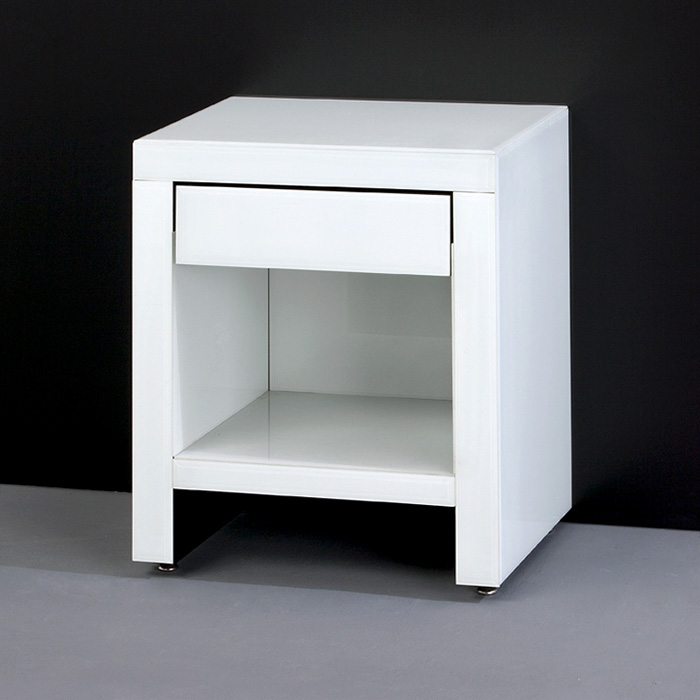 nightstand tables in white