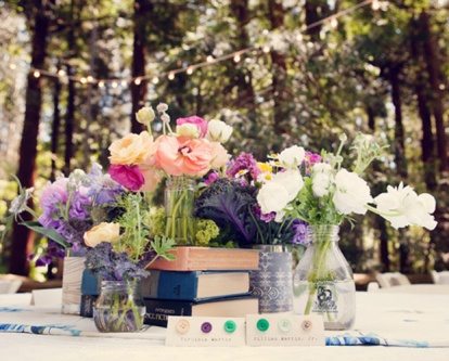 flower decoration for wedding table