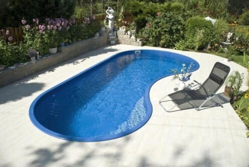 small in-ground pool ideas for backyard