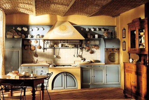 farmhouse style kitchen rustic decor