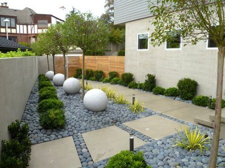 modern front garden design