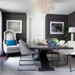 Gray living room
