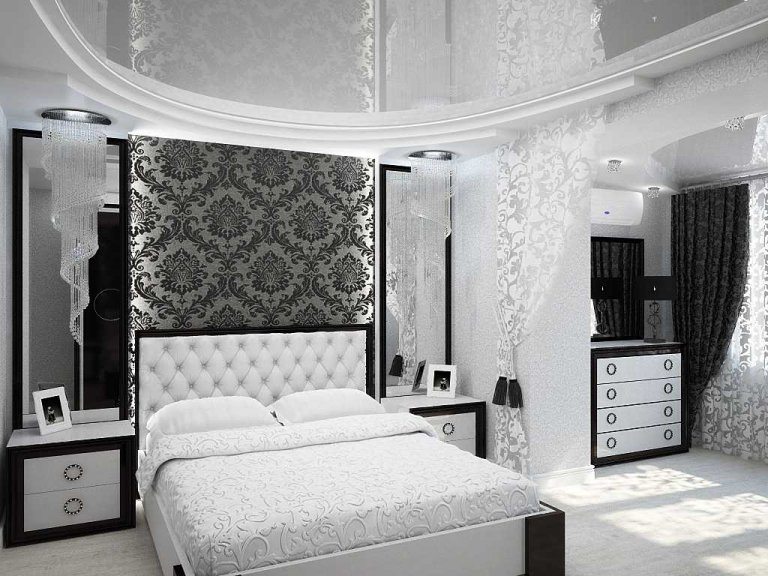 B&W bedrooms