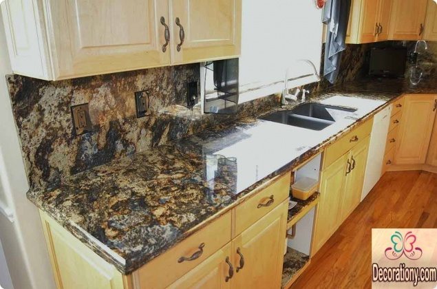 Granite kitchen countertops colors