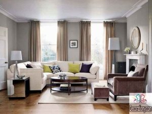 Avoid overhead lighting by using table, wall hanged, and floor lamps