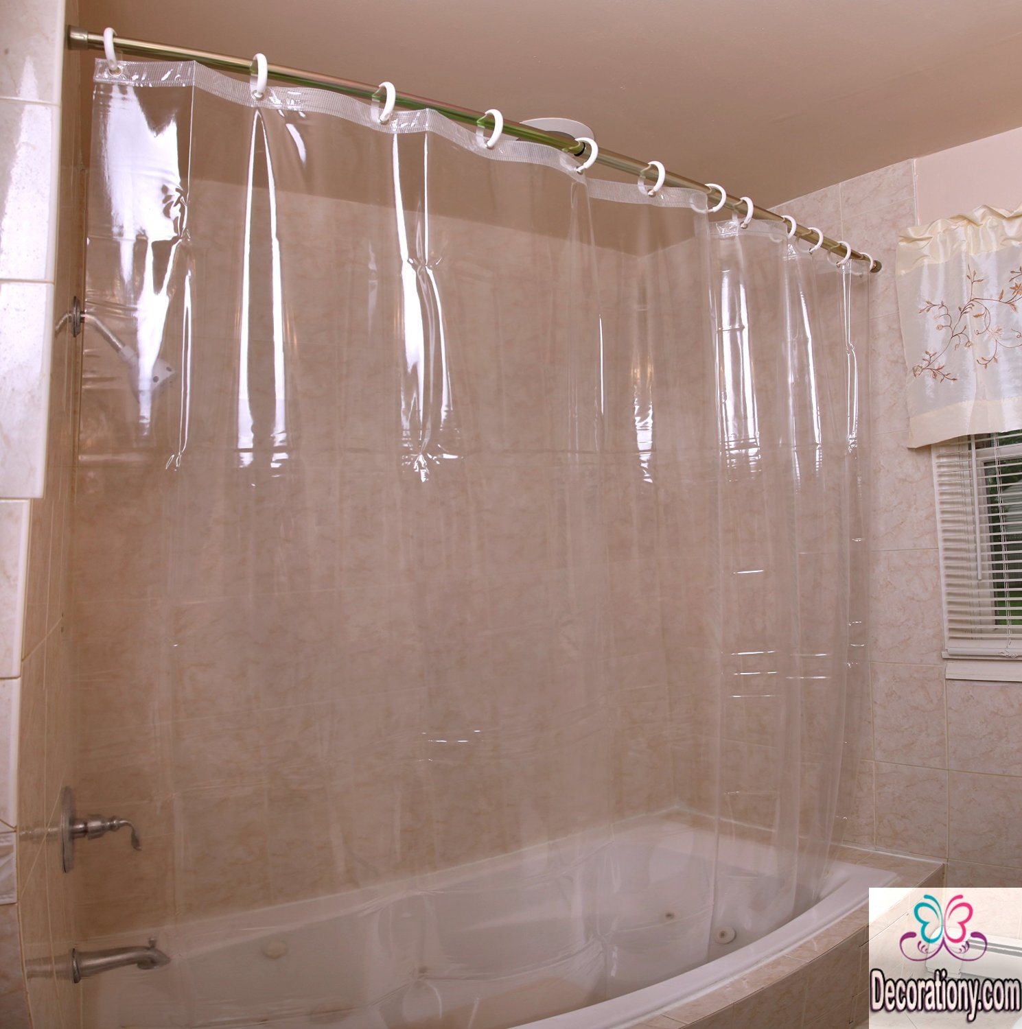 small bathroom shower curtains