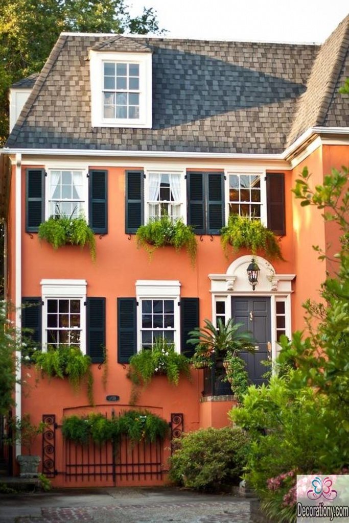 Orange-Paint-house-color