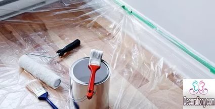 How to paint a room preparation