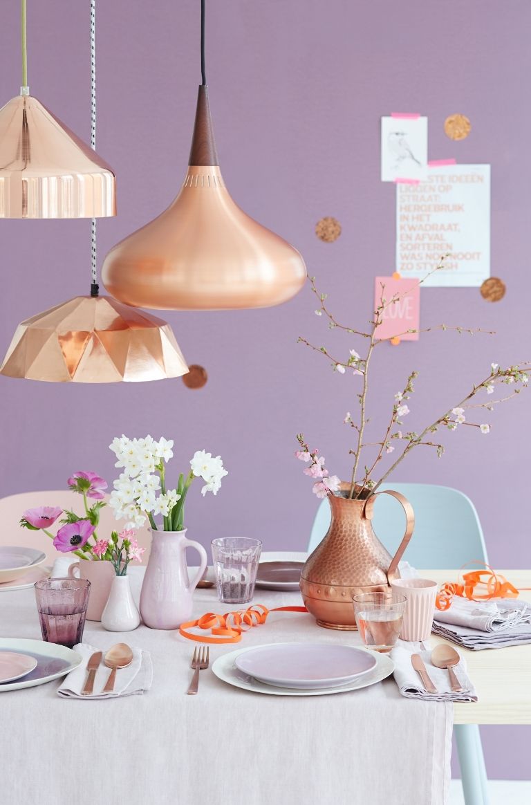 Home decor copper trend this year 2017