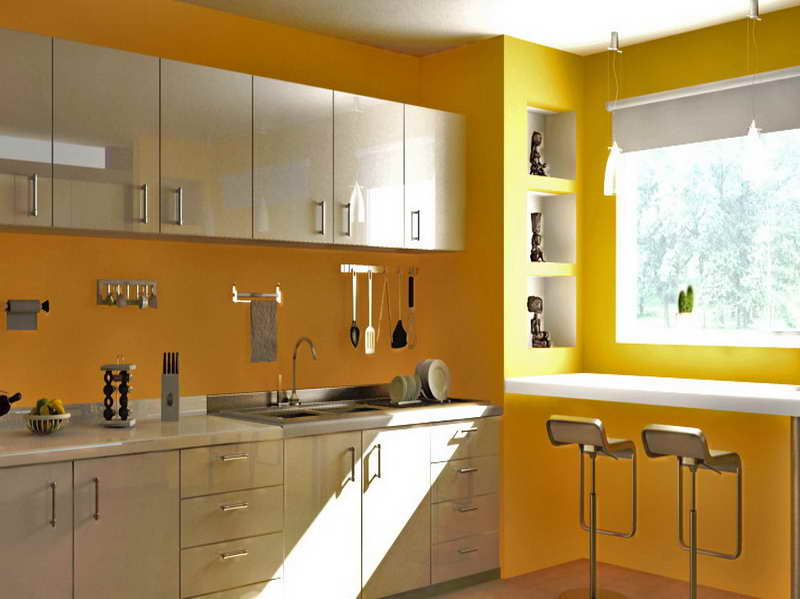 kitchens-painting-kitchen-walls-what-color-to-paint-kitchen-walls-with-yellow-paint