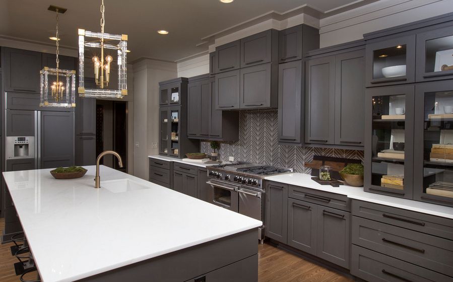 modern gray kitchen color ideas
