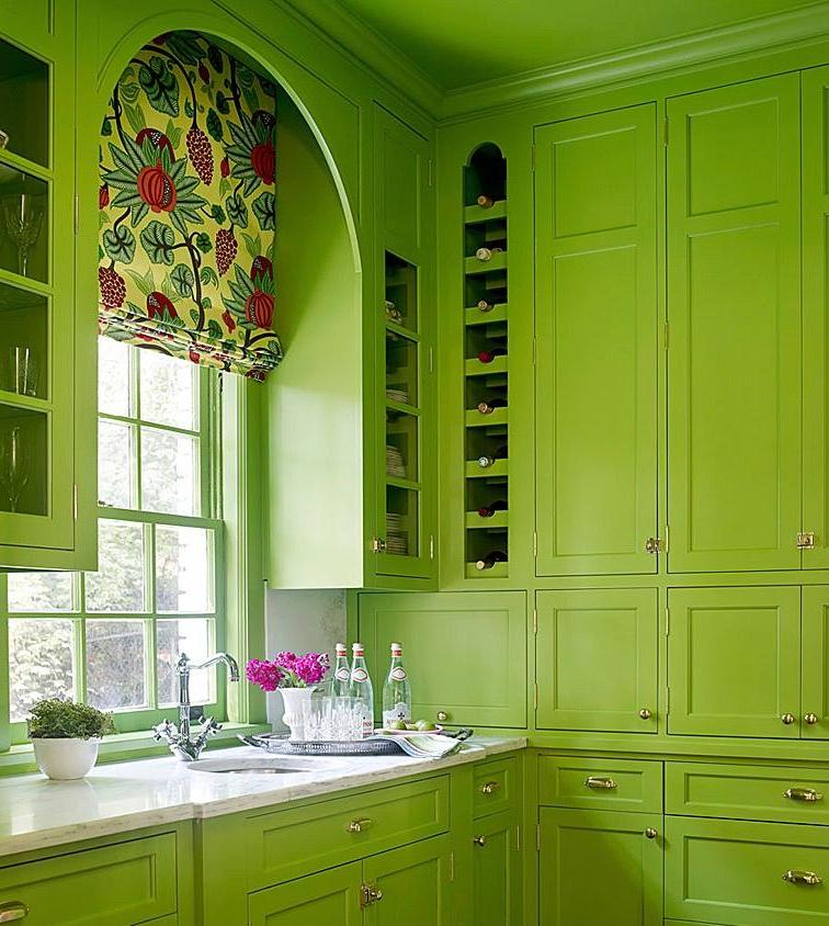 Outstanding floral kitchen windows blinds