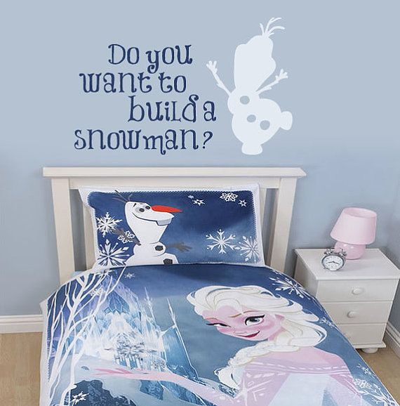 frozen inspired cool bedrooms from movies