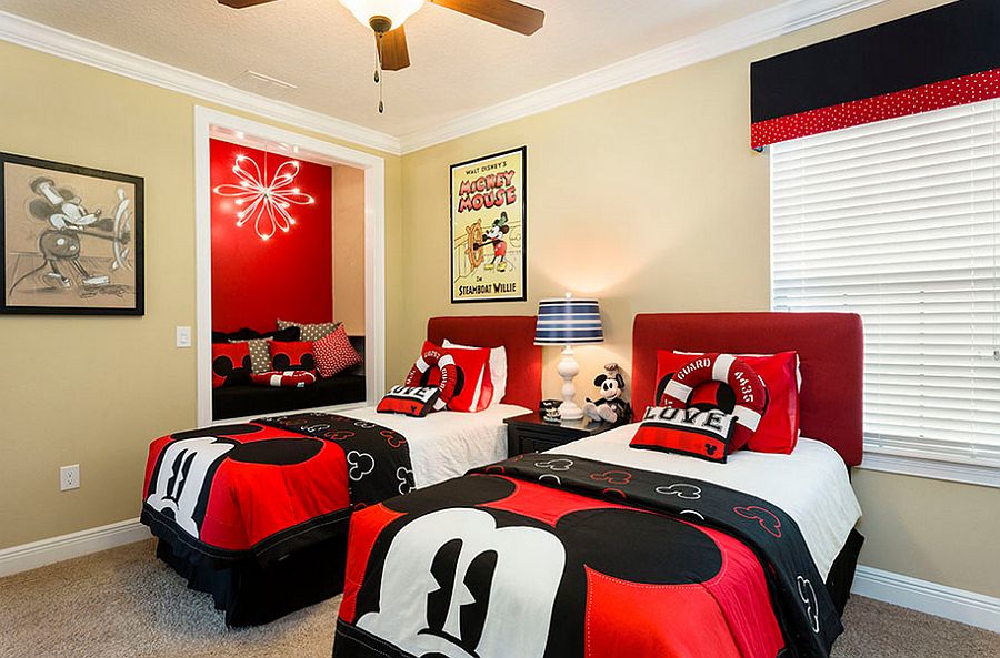 Classic-Mickey-motifs-are-as-popular-as-ever-in-the-contemporary-kids-bedroom