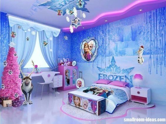 frozen inspired cool bedrooms