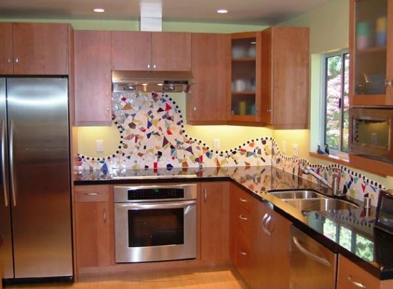 mosaic kitchen backsplash ideas