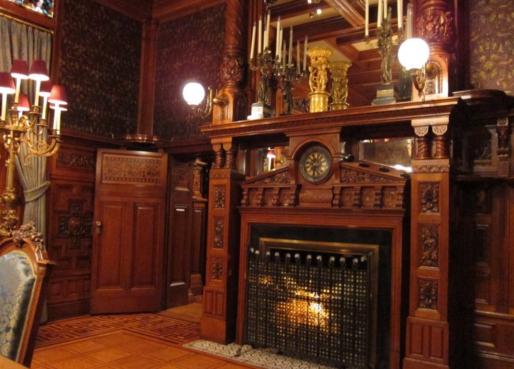 gigantic victorian mansion