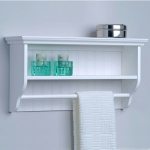 White Bathroom Shelf With Towel Bar Bathroom Wall Shelves With Towel Bar Awesome Bathroom Wall Shelves With Towel Bar