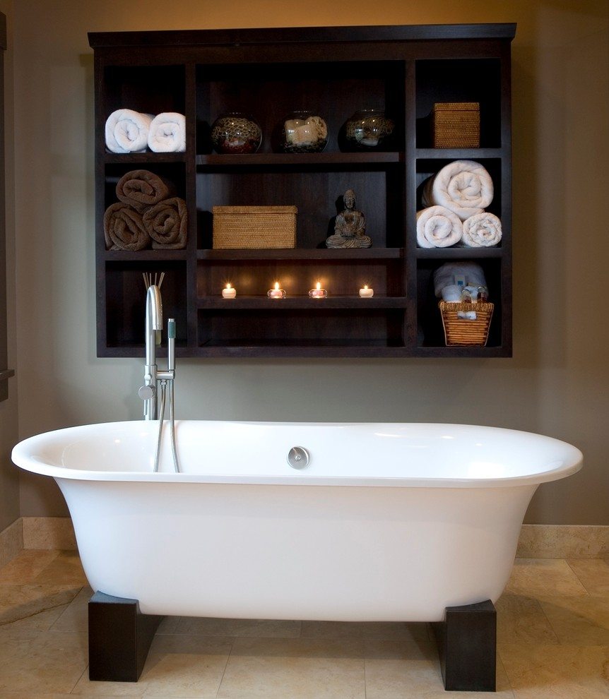 decorative-bathroom-storage-cabinets-with-asian-towel-storage