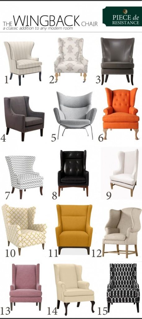 wingback chairs styles