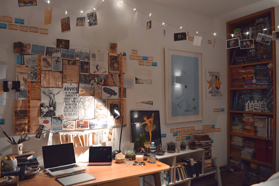 gallery wall ideas for teenagers