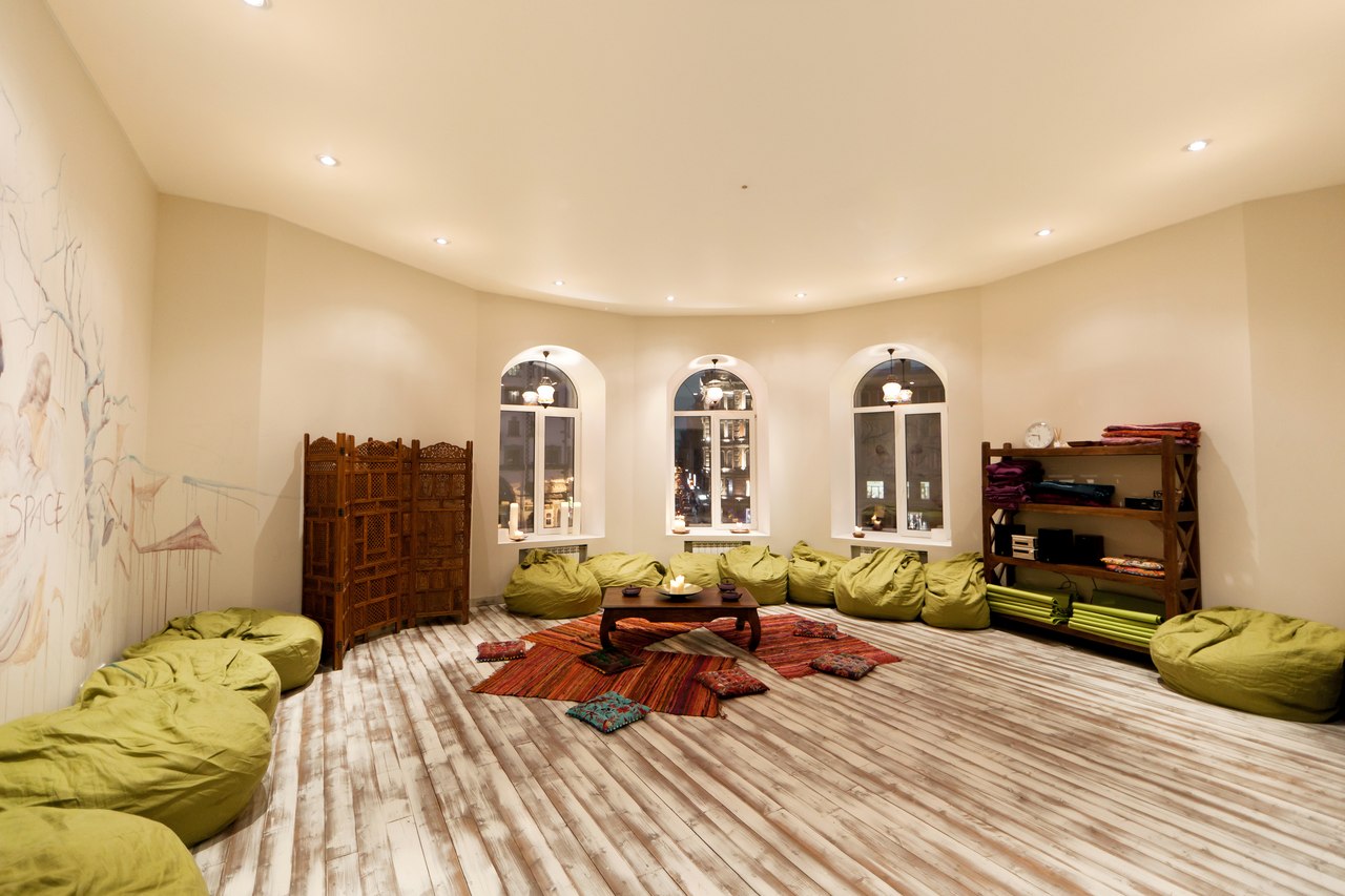 Meditation Room Decorating Casual Conversation design