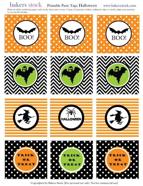 Printable Halloween Decorations - Free Printables! | Decor Or Design