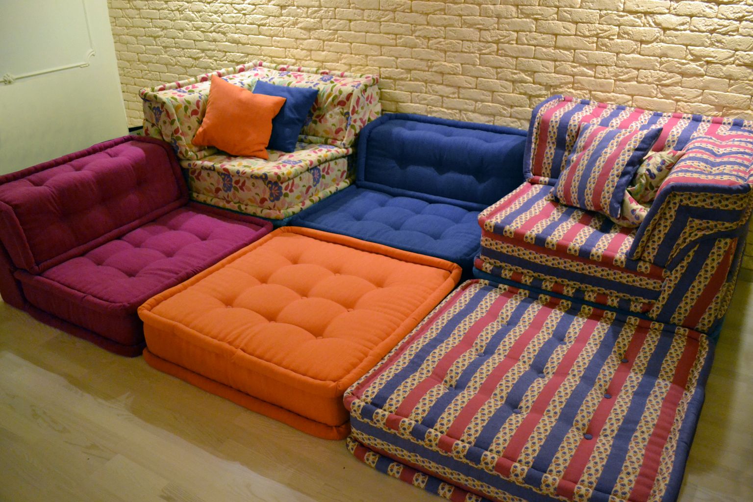 Small Sectional Sofa in old traditional style