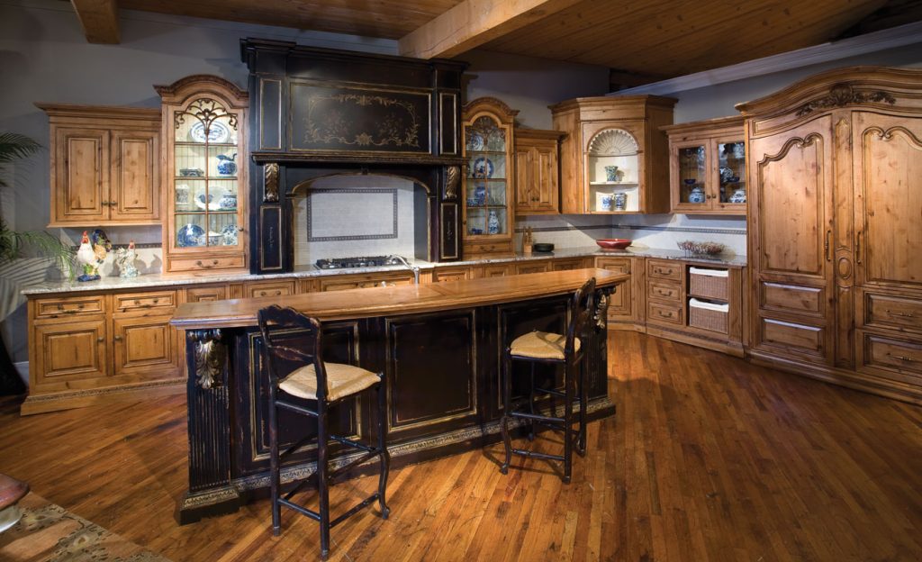 Custom Rustic Kitchen Cabinets Barn Wood Furniture Rustic