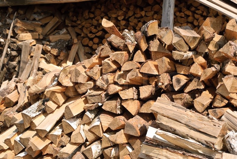 DIY Outdoor Firewood Rack-messy of firewood