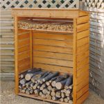 DIY Outdoor Firewood Rack-Roof Rack Design
