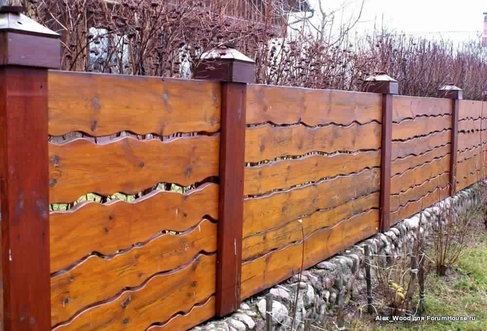 Privacy Fence Ideas-beautiful fence made of wood