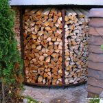 DIY Outdoor Firewood Rack-firewood Storage